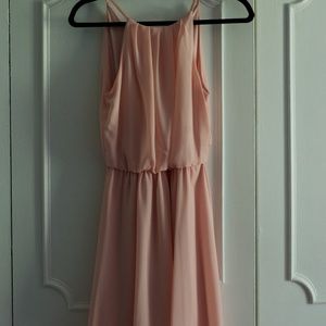 Pink Cocktail length dress